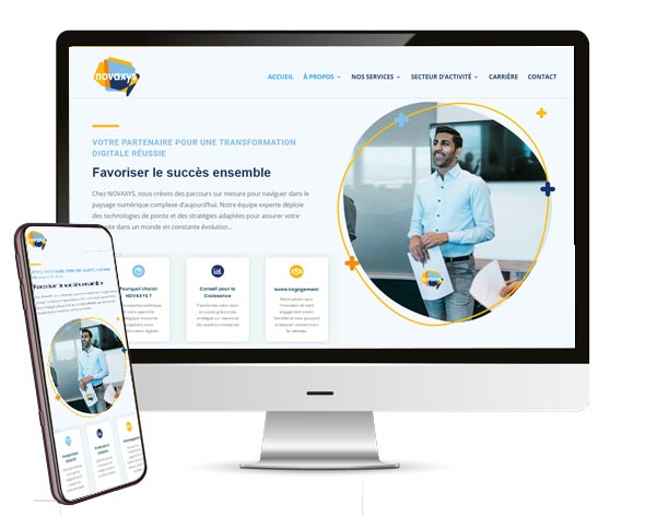 Creation site web Novaxyse à casablanca